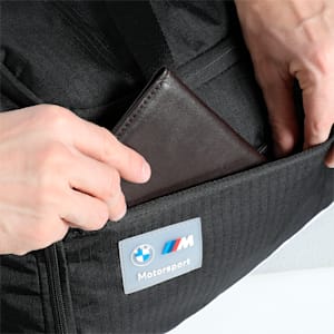 BMW M Motorsport Unisex Duffle Bag, PUMA Black, extralarge-IND