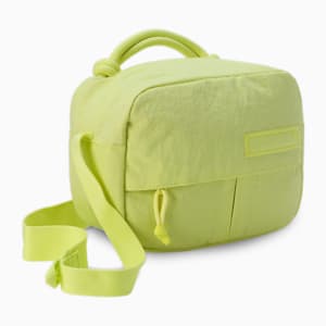 PUMA.BL Unisex Crossbody Bag, Lime Sheen, extralarge-IND