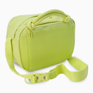 PUMA.BL Unisex Crossbody Bag, Lime Sheen, extralarge-IND