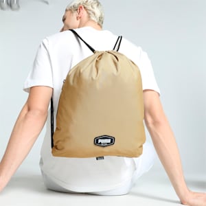 PUMA Deck Unisex Gym Sack, Prairie Tan, extralarge-IND