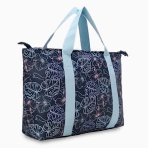 PUMA Vacation Women's Tote Bag, Silver Sky-AOP, extralarge-IND