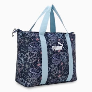 PUMA Vacation Women's Tote Bag, Silver Sky-AOP, extralarge-IND