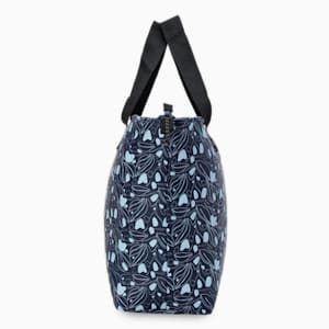 PUMA Women's Floral Tote Bag, Bering Sea, extralarge-IND