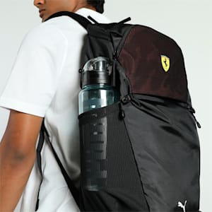 Scuderia Ferrari Race Unisex Motorsport Backpack, PUMA Black, extralarge-IND