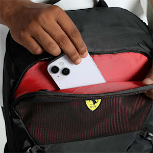 Scuderia Ferrari Race Unisex Motorsport Backpack, PUMA Black, extralarge-IND