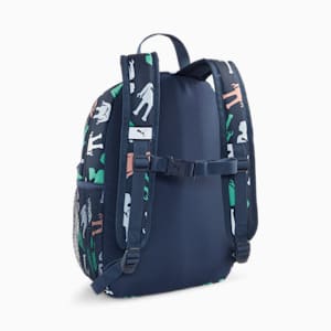 PUMA x PLAYMOBIL® Kid's Backpack, Club Navy-characters AOP, extralarge-IND