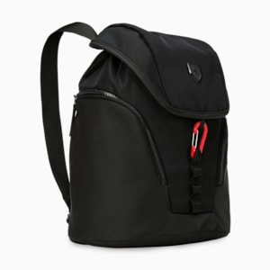 Scuderia Ferrari Style Women's Motorsport Backpack, PUMA Black, extralarge-IND