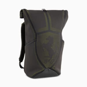 Scuderia Ferrari Premium Style Backpack, PUMA Black, extralarge