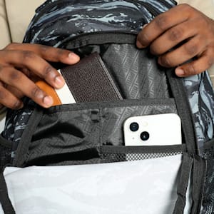 ユニセックス プーマ アカデミー バックパック 32L 29L, PUMA Black-Camo AOP, extralarge-JPN