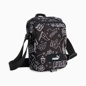 ユニセックス プーマ アカデミー ポータブルバッグ, PUMA Black-B&W Graphic AOP, extralarge-JPN