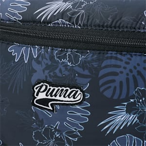 PUMA Tropical Print Women's Backpack, PUMA Black-AOP, extralarge-IND