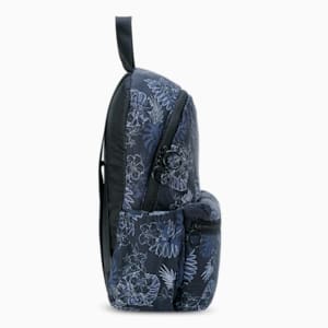 PUMA Tropical Print Women's Backpack, PUMA Black-AOP, extralarge-IND