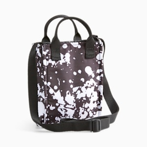 Core Pop X-Body Women's Mini Tote, PUMA Black-street AOP, extralarge-IND