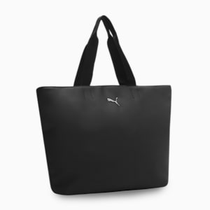 PUMA Women's Premium Shopper Bag, PUMA Black, extralarge-IND