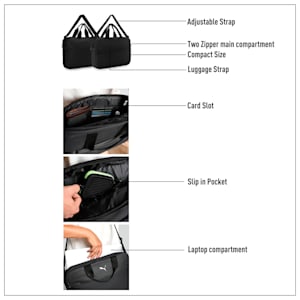 Reporter Bag, PUMA Black, extralarge-IND