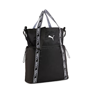ウィメンズ トレーニング AT ESS トートバッグ 24L, PUMA Black, extralarge-JPN