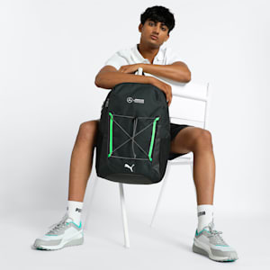 Mercedes-AMG Petronas F1® Unisex Motorsport Backpack, PUMA Black, extralarge-IND