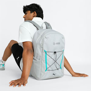 Mercedes-AMG Petronas F1® Unisex Motorsport Backpack, Mercedes Team Silver, extralarge-IND