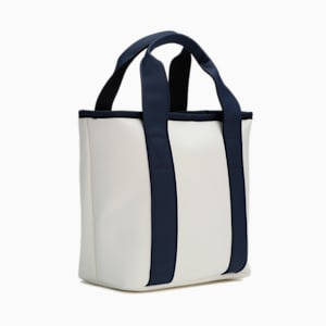 ユニセックス ゴルフ ベーシック ラウンド トートバッグ 6L, Bright White-Deep Navy, extralarge-JPN