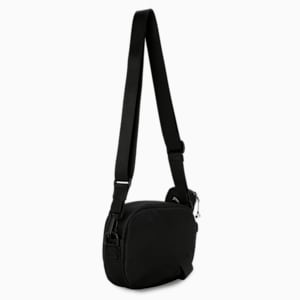 PUMA x MÁS TIEMPO Unisex Cross Body Bag, PUMA Black, extralarge-IND