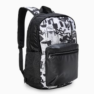 Graphic Backpack, PUMA White-AOP graphic, extralarge-IND