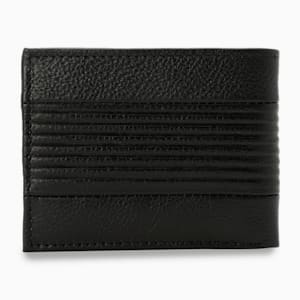 Leather Cruise V2 Bi-Fold Wallet, PUMA Black, extralarge-IND