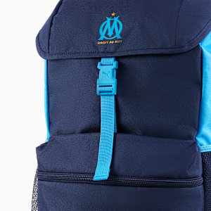 Olympique de Marseille ftblARCHIVE Football Backpack, PUMA Navy-Bleu Azur, extralarge-IND