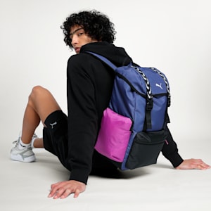 FUTURE ARCHIVE Backpack, Blue Crystal, extralarge-IND