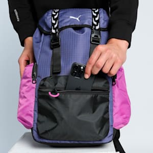 FUTURE ARCHIVE Backpack, Blue Crystal, extralarge-IND