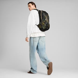 ユニセックス HOOPS X PUMATECH ラージ バックパック 26L, PUMA Black-AOP, extralarge-JPN