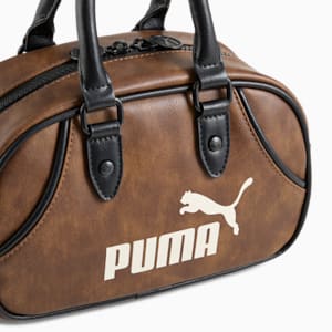 Mini cartera de mano Archive, Chestnut Brown, extralarge