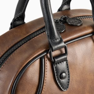Mini cartera de mano Archive, Chestnut Brown, extralarge