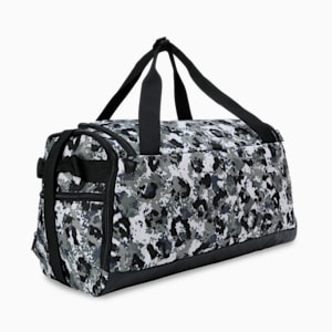 Challenger All-Over Print Small Sports Bag, PUMA Black-Camouflage AOP, extralarge-IND