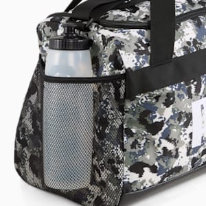 Challenger All-Over Print Small Sports Bag, PUMA Black-Camouflage AOP, extralarge-IND