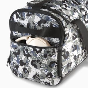Challenger All-Over Print Small Sports Bag, PUMA Black-Camouflage AOP, extralarge-IND