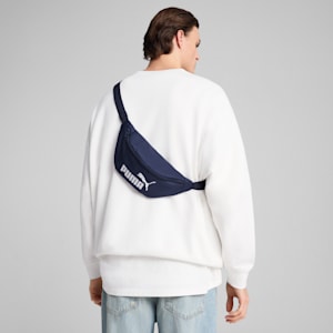 ユニセックス プーマ フェーズ ウエスト バッグ 2L, PUMA Navy, extralarge-JPN