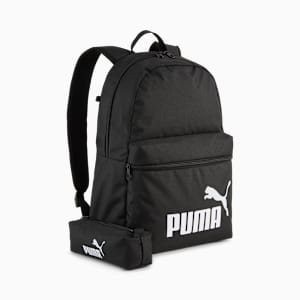 PUMA Phase Backpack Set, PUMA Black, extralarge-GBR