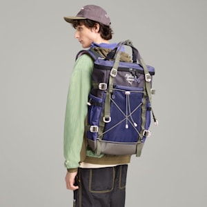 PUMA x KIDSUPER Backpack, Dark Coal-Multicolor, extralarge