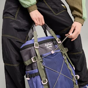 PUMA x KIDSUPER Backpack, Dark Coal-Multicolor, extralarge