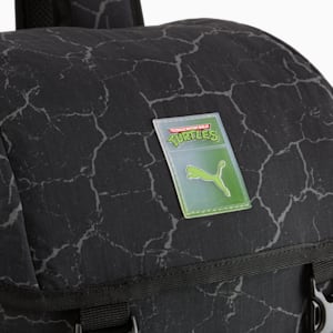 PUMA x TEENAGE MUTANT NIINJA TURTLES Youth Hooded Backpack, PUMA Black, extralarge-IND