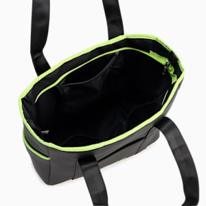 ユニセックス ゴルフ ベーシック トートバッグ 19L, PUMA Black-Lime Sheen, extralarge-JPN