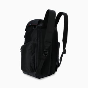 BMW M Motorsport Lifestyle Backpack, PUMA Black-AOP, extralarge-IND