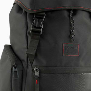 BMW M Motorsport Lifestyle Backpack, PUMA Black-AOP, extralarge-IND