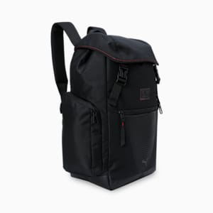 BMW M Motorsport Lifestyle Backpack, PUMA Black-AOP, extralarge-IND