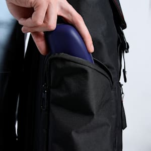 BMW M Motorsport Lifestyle Backpack, PUMA Black-AOP, extralarge-IND