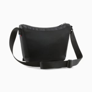 BMW M Motorsport Small Messenger Bag, PUMA Black-AOP, extralarge