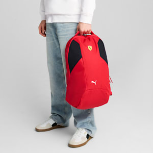 Scuderia Ferrari Race Large Backpack, Rosso Corsa, extralarge