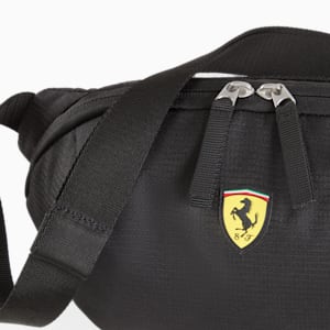 Scuderia Ferrari Race Waist Bag, PUMA Black, extralarge