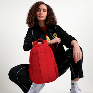 FERRARI Motorsport Women's Small Backpack, Rosso Corsa, extralarge-IND