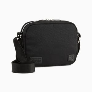 Porsche Legacy 2L Small Crossbody Bag, PUMA Black, extralarge-GBR